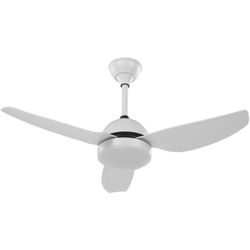 Beliani - Ventilatore da soffitto con luce bianco TOPLICA en oferta
