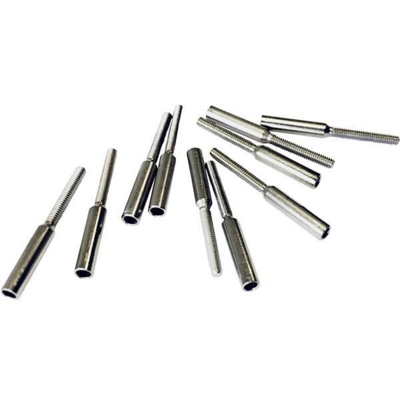 CL-160 Giunzione Acciaio nichelato brillante 10 pz. - Famotec