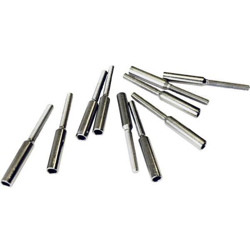 CL-210 Giunzione Acciaio nichelato brillante 10 pz. - Famotec en oferta