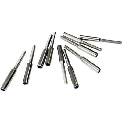 CL-210 Giunzione Acciaio nichelato brillante 10 pz. - Famotec