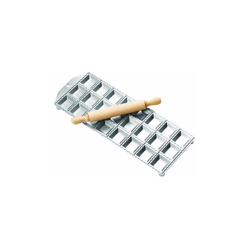 Stampi Stampo Raviolera x Ravioli 24 stampini quadro grande mattarello cucina - PANETTA características
