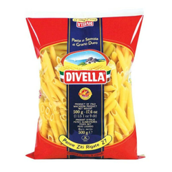 Penne Ziti Rigate n. 27 500 gr - Divella características