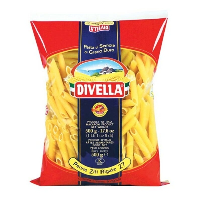 Penne Ziti Rigate n. 27 500 gr - Divella