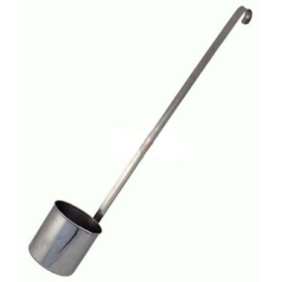 Il Campo - MESTOLO CILINDRICO IN ACCIAIO PER OLIO INOX LUNGO CM 50 DFL 793076