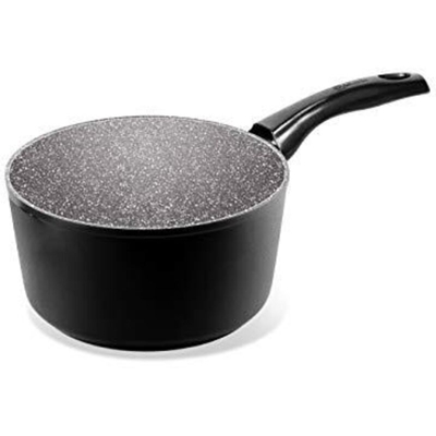 CASSERUOLA CON MANICI 'BLACK PEARL INDUCTION' Ã cm. 16 - 1 manico - AETERNUM