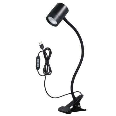 Lampada da scrivania USB da lettura con clip lampada da scrivania 5v 8w 600lm - TOMSHINE