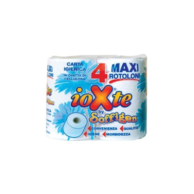 Carta Igienica Io X Te 4 Maxi Rotoli - SOFFIGEN