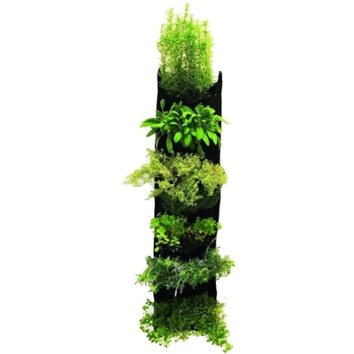 Vasi in feltro appendibili 7 tasche giv03 - Mondo Verde