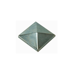 COMBI 340 COPRIPILASTRO QUADRO GREZZO PER CANCELLI COLONNE PILASTRI ASTE-50 mm 50 mm - COMBI ARIALDO características