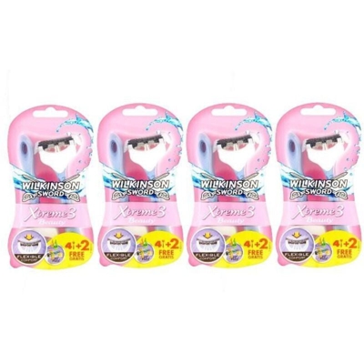 Rasoio G.Xtreme Iii 6Pz Lady Wilkinson - ORIZZONTESHOP