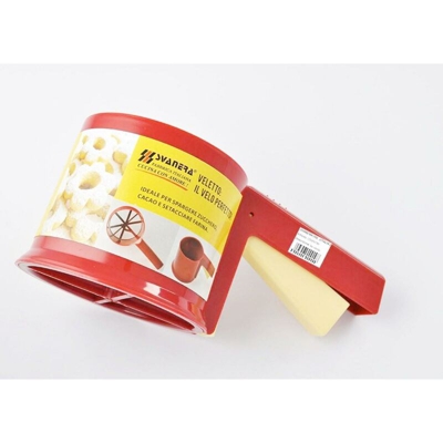 Spargivelo Zucchero Farina In Nylon Con Manico Cucina Dolci Svanera 7698 - EUROSTORE07