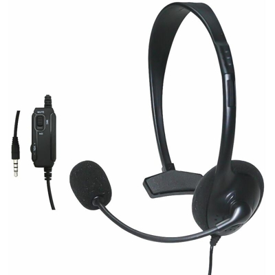 Cuffie auricolari da gioco ps4 gaming microfono controllo volume xbox one laptop - BS