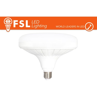 FSL - lampadina ufo neon led 120° 22 watt 220-240 volt 25000 ore A+ CE E27 bianco naturale no lif fluf22w40ke27