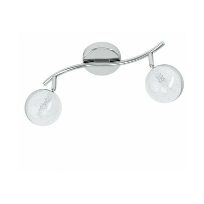 Faretti Rotondi Led G9 effetto Cristallo 3W 2 Luci Spot Plafoniera Salto 3 EGLO