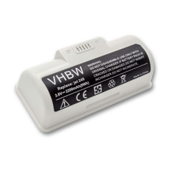 vhbw Li-Ion batteria 2200mAh (3.6V) sostituisce iRobot BC674 per robot lavapavimenti home cleaner precio