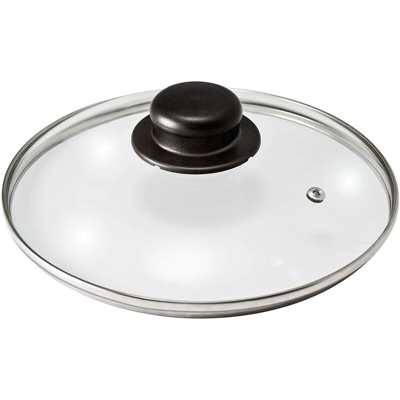 COPERCHIO IN VETRO RESISTENTE ALLE ALTE TEMPERATURE CON VALVOLA DI SFIATO 30CM - Abert