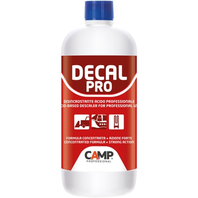 Decal Pro Disincrostante acido professionale multiuso 1 litro - Camp
