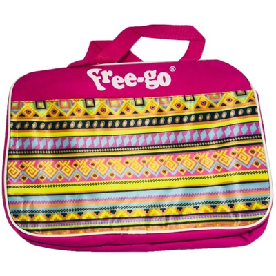 Borsa termica mare campeggio camping spiaggia lavoro rettangolare (fucsia) - MILO