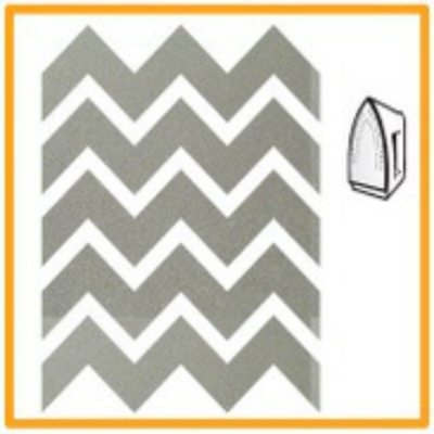 24 Chevron riflettenti termosaldabili applicabili su tessuti - SISER