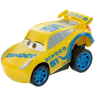 Macchina Cars 3 Spin Go Ramirez Gialla Macchinina a Frizione Giallo - Mattel