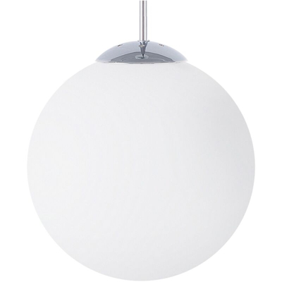 Lampadario in vetro bianco BARROW S - BELIANI