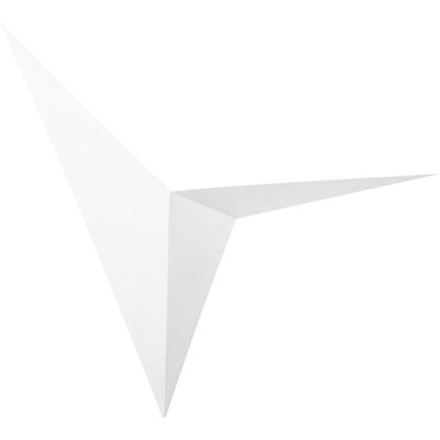 Beliani - Lampada da muro in metallo bianco BRIANCE