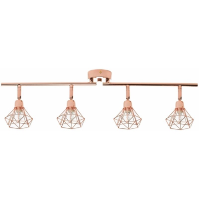 Beliani - Lampadario in metallo color rame ERMA