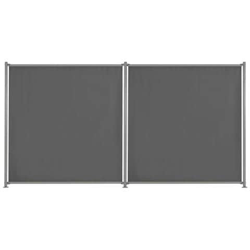 Pannello Per Recinzione 2 Pz In Tessuto 360x180 Cm Antracite características