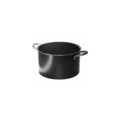 Casseruola Linea Black Manico In Metallo 22 Cm - PENTALUX