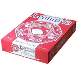 CARTA UFFICIO LEONARDO A4 - 21 x 29.7 cm - FABRIANO en oferta