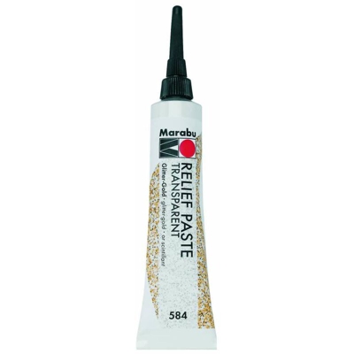 Marabu Pasta 584 20 ml Glitter Oro - HAMMELEY