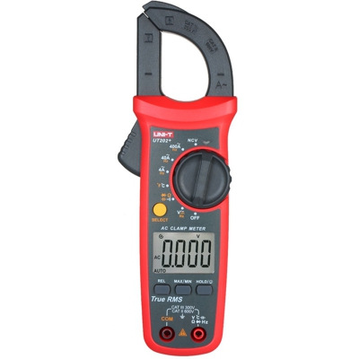 UNI-T UT202 + 4000 Conti pinza digitale Meter vero RMS Multimetro pinza amperometrica tester di tensione NCV prova universale del tester di corrente