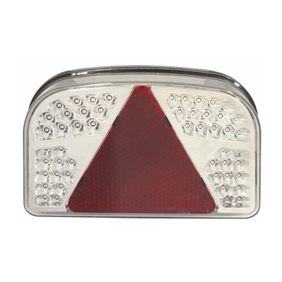 Lem Select - Led posteriore destro 10-30 V 6 funzioni luce posteriore + riflettore 149x244 mm