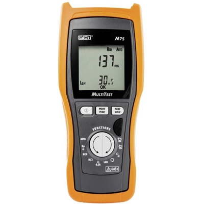 HT Instruments M75 Tester per installazioni Calibrato (ISO) EN61010-1, VDE 0100