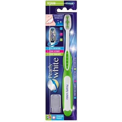 Spazzolino Pearly White Medio - SPAZZOLIFICIO PIAVE
