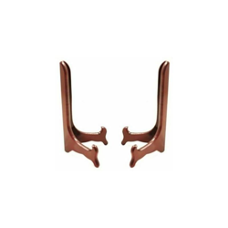 Set 2 Pezzi Supporti Supporto Reggi Porta Piatti Da Cm 20 X 10 In Legno Laccato - J69 en oferta