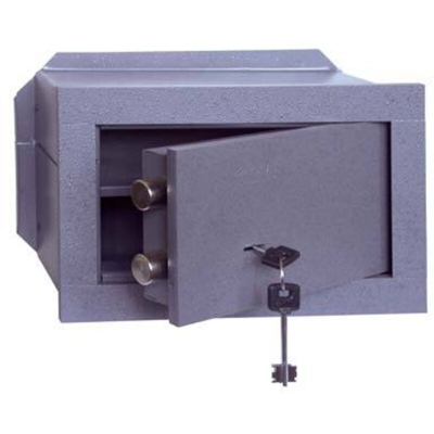 Cisa - CASSAFORTE CON CHIAVE 82010 cm 42 x 30 x 25 - 2+2 catenacci