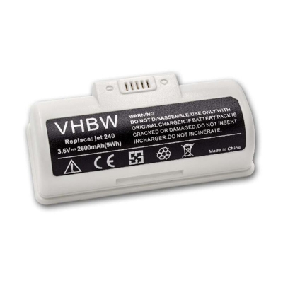vhbw Li-Ion batteria 2600mAh (3.6V) sostituisce iRobot 4446040 per robot lavapavimenti home cleaner
