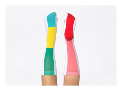 CALZINI ARCOBALENO ROSA - RAINBOW SOCKS PINKY - Doiy en oferta