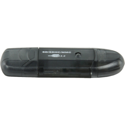 Lettore di Schede Multi scheda USB 2.0 Nero SD, SDHC, MMC idoneo per notebook pc - KONIG precio