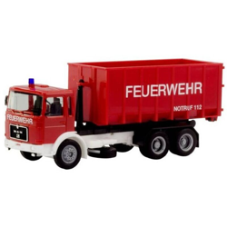 310963 H0 MAN F8 autocarro per container ribaltabili vigili del fuoco - Herpa características