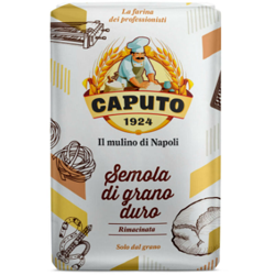 Semola di grano duro rimacinata 1 kg farina impastare pasta pizza - Caputo características