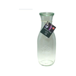 Weck Juice Vasetto 1062 ml (1 l) con Gomma e due Clip - ODESSA precio