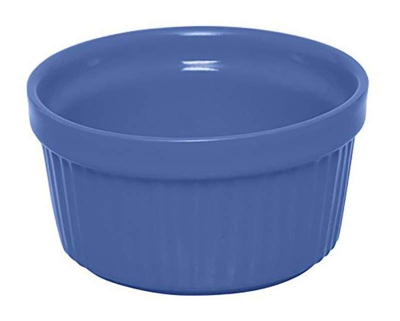 PIROFILINA RAMEQUIN MONOPORZIONE 9CM AZZURRA ACCESSORI CUCINA CASA FORNO - Excelsa