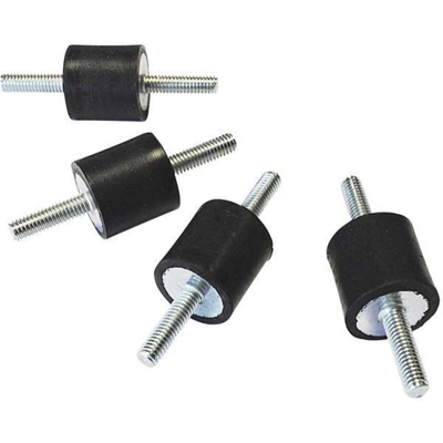 Typ A Assorbitore vibrazioni (Ø x A) 15 mm x 15 mm - Famotec