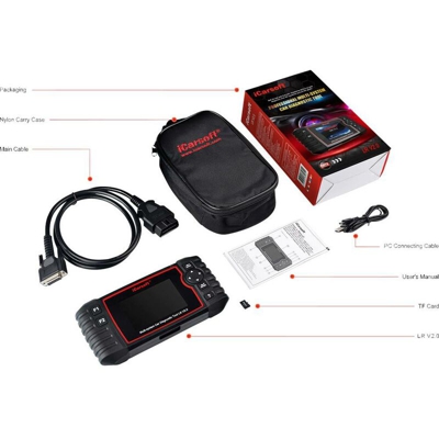 Strumento diagnostico OBD II LR V2.0 iclrv2 illimitato - Icarsoft