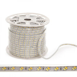 Striscia Led 230VAC SMD5630 120LEDs 30W/M Caldo/Cool IP65 x 1M | Caldo/Freddo (WM-SMD5630-G-120-M) - GREENICE en oferta