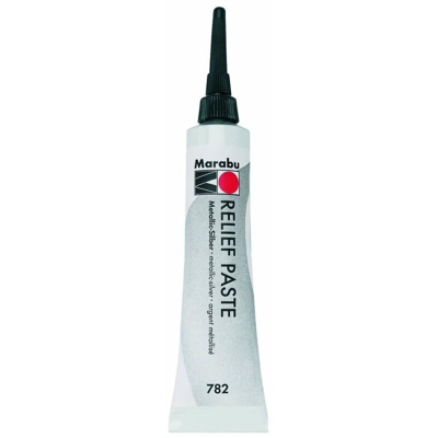 Marabu Pasta 782 20 ml Metallic Argento - HAMMELEY
