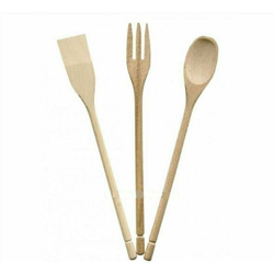 Posate In Legno Di Faggio Lungo Cm 30 Forchetta Cucchiaio Paletta Df 790226 - EUROSTORE07 precio