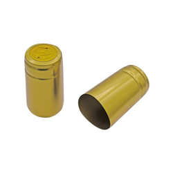 Capsule Termoretraibili Oro Lucido Ø 31X H 55 mm Confezione da 100 pz - FERRARI GROUP en oferta